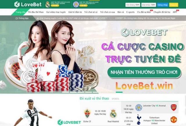 Sòng bài trực tuyến Casino Lovebet