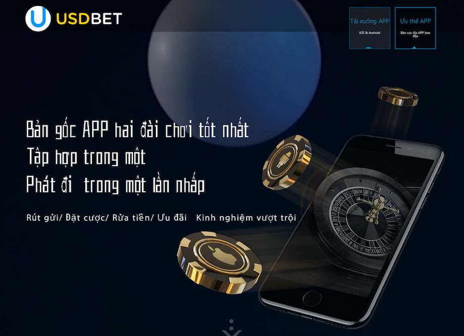 App USDBET được thiết kế thông minh